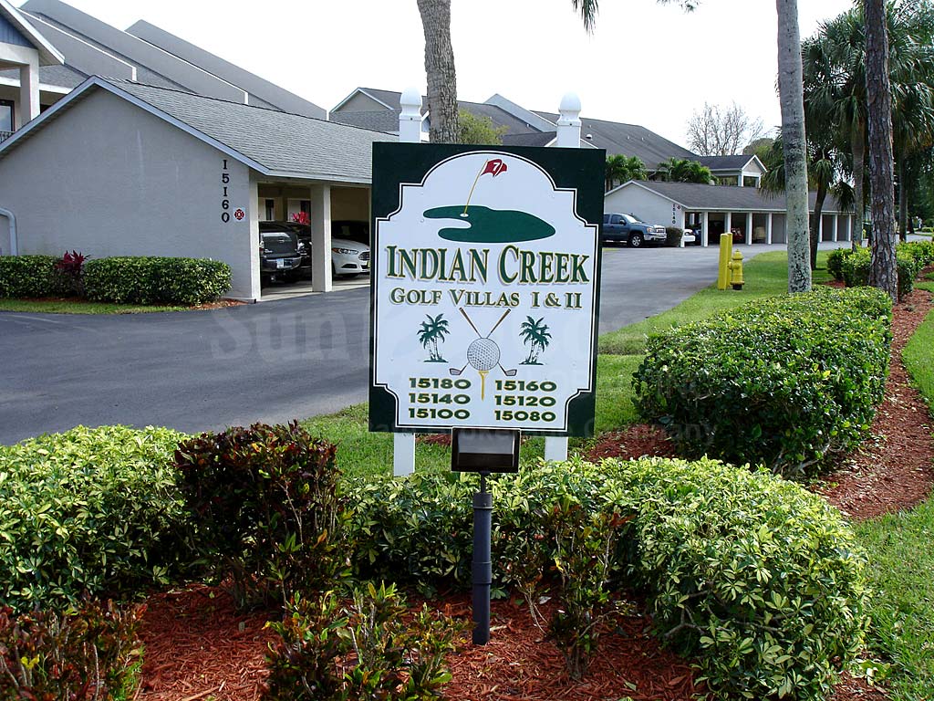 Indian Creek Golf Villas Signage